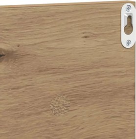 vidaXL Ράφια Τοίχου 4 τμχ. Artisan Oak 80 x 11,5 x 18 εκ