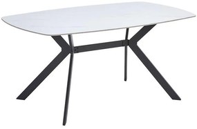 Τραπέζι Τραπεζαρίας 202 Fylliana Λευκό 130x80x75 εκ.