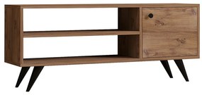 Έπιπλο τηλεόρασης Wison pakoworld σε sonoma απόχρωση 120x29x50εκ
