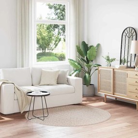 vidaXL Χαλί Κρεμ 160 x 160 cm Πολυπροπυλένιο
