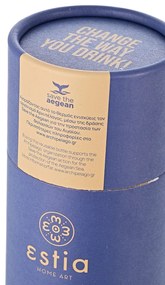 Ποτήρι Θερμός Travel Cup Save The Aegean Denim Blue 500ml - Estia