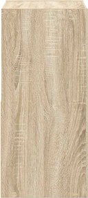 vidaXL Κομοδίνο 2 τμχ. Δρύς Sonoma 35 x 32 x 68,5 εκ