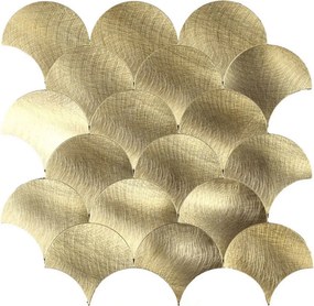 Αυτοκόλλητα πλακάκια Douceur d'intérieur - 25x25cm - 4τμχ - Κίτρινο