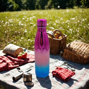 Μπουκάλι Ανοξείδωτο BPA Free 750ml - Ροζ