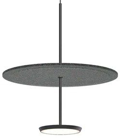 Φωτιστικό Οροφής Sky Sound 18 10570/10578 46x44,4cm Led 1250lm 18W Black-Anthracite Pablo Designs