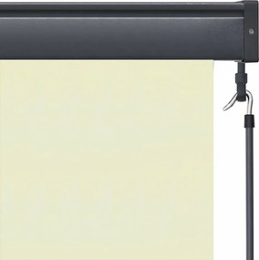 vidaXL Ρόλερ Κρεμ 180 x 250 cm Ύφασμα και Αλουμίνιο