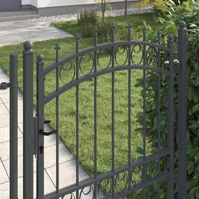 vidaXL Πύλη Φράχτη με Ακίδες EMMEN 200 x 100 cm
