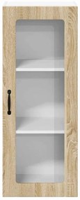 vidaXL Ραφιέρα τοίχου LUCCA Sonoma Δρυς 40 x 31 x 100 εκ.