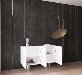 Κονσόλα Λευκό CLOPRA 120x40x19