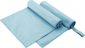 vidaXL Αθλητικές Πετσέτες 2 pcs Μπλε 100 x 50 cm