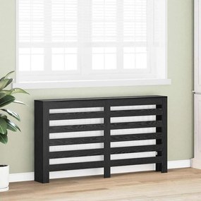 vidaXL Καπάκι Καλοριφέρ Μαύρη Οξυά 149 x 20 x 82 cm Επεξεργασμένο ξύλο