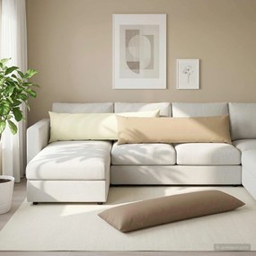 vidaXL Κάλυμμα Μαξιλαριού HEERLEN Taupe 40 x 145 εκ. Πολυεστέρας