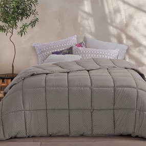 Πάπλωμα Μονό (160x220) 2 Όψεων Nef-Nef Homeware Colorfull Grey