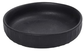 Μπωλ Σερβιρίσματος Ρηχό Stoneware Gobi Black-Sand Matte ESPIEL 15x3,7εκ. OW2040K6