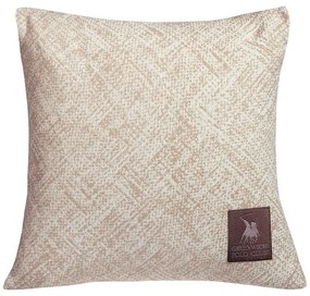 Διακοσμητικό Μαξιλάρι (Με Γέμιση) 2782 Ecru-Beige Greenwich Polo Club 42Χ42 Cotton-Polyester