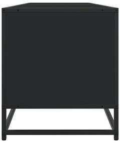ντουλάπι τηλεόρασης vidaXL Μαύρο 180,5x40x46 cm Ξύλινη κατασκευή