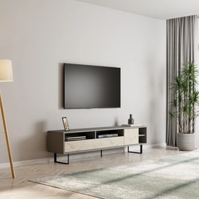 TV Stand Luga - Grey, Travertine Grey
Travertine