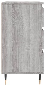 vidaXL Ντουλάπι Γκρι Sonoma 60x35x70 εκ. από Επεξεργασμένο Ξύλο