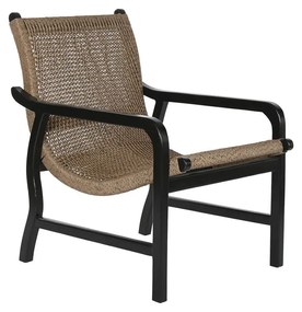 Κάθισμα Home ESPRIT ρατάν Ξύλο Τικ 66 x 73 x 80 cm