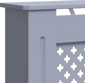 vidaXL Κάλυμμα Καλοριφέρ Γκρι 78 εκ. από MDF