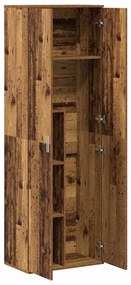 vidaXL Highboard Παλιό Ξύλο 60 x 35 x 180 εκατοστά Επεξεργασμένο ξύλο