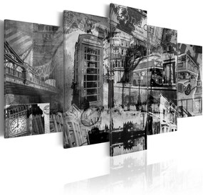 Πίνακας - The essence of London - 5 pieces 200x100