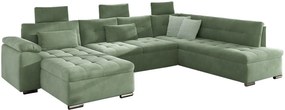 Γωνιακός καναπές Presto U-Fustiki-Αριστερή