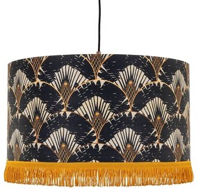 Φωτιστικό Οροφής Ravenala Dark CL50278 35X22Cm MindTheGap Metal, Fabric