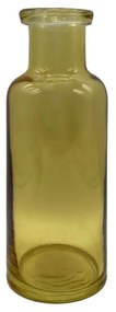 Μπουκάλι Γυάλινο Διακοσμητικό Jardin 019592 D8,8xH26cm Yellow Glass