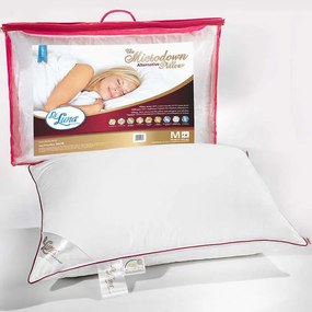 Μαξιλάρι Ύπνου The Microdown Alternative Pillow White La Luna 55X75 55x75cm Microfiber