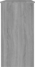 vidaXL Γραφείο Γκρι Sonoma 80 x 40 x 75 εκ. από Επεξεργασμένο Ξύλο