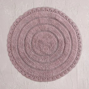 Ταπέτο Μπάνιου Opal Purple Ρυθμός 70 X 70 100% Cotton
