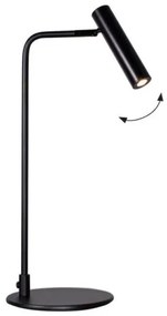 Επιτραπέζιο Φωτιστικό LED 4W 3000K Μαύρο Clio 4287100 Viokef-4287100-Μαύρο 4287100