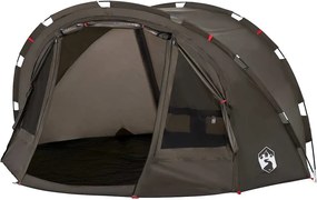 vidaXL Σκηνή Ψαρέματος 4 Ατόμων Αδιάβροχη Καφέ