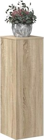 vidaXL Βάσεις Φυτών Sonoma Δρυς 33x33x100εκ. Επεξεργασμένο Ξύλο