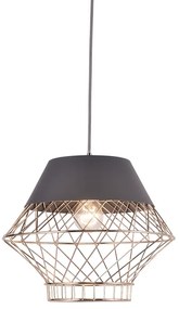 Φωτιστικό Κρεμαστο Aca OD8070GY MADONNA Γκρι (Grey)