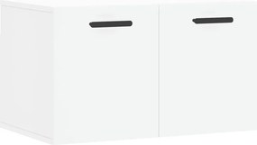 vidaXL Ντουλάπι Τοίχου Λευκό 60 x 36,5 x 35 εκ. από Επεξεργασμένο Ξύλο