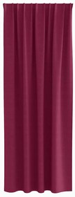 vidaXL Κουρτίνες με κουρτίνες 2 pcs Κόκκινο 225x140εκ. Πολυεστέρας