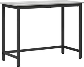 vidaXL τραπέζι Γκρίζο Σονομα 80 x 50 x 76,5 εκ