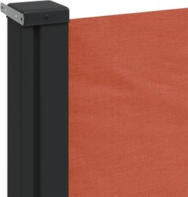 vidaXL Σκίαστρο Πλαϊνό Συρόμενο Τερακότα 160 x 600 εκ.