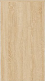 vidaXL Γραφείο Sonoma Δρυς 90 x 40 x 72 εκ. από Επεξεργασμένο Ξύλο