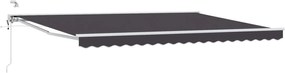 vidaXL Ηλεκτρικό Αναδιπλούμενο Σκίαστρο Ανθρακί 5 x 3,5 μ