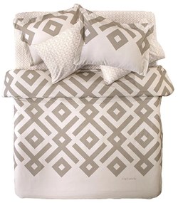 Παπλωματοθήκη Υπέρδιπλη (225x245) Guy Laroche Elements Natural Suede