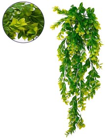 Τεχνητό Κρεμαστό Φυτό Μυρτιά 78059 30x10x80cm Green-Yellow GloboStar Πλαστικό