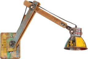 vidaXL Φωτιστικό Τοίχου Industrial Πολύχρωμο Στρογγυλό E27