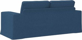 vidaXL Καναπές Μπλε 182 x 80 x 82 εκ ύφασμα