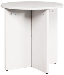 vidaXL Σετ Τραπεζιού Για Καφέ 2 pcs Λευκό 41.5 x 41.5 x 41 εκ.