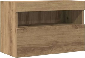 vidaXL Ντουλάπι Τηλεόρασης Τοίχου artisan δρυς 60 x 30 x 40 εκ.