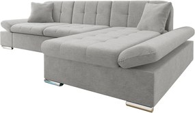 Γωνιακός καναπές Montana-Γκρι Ανοιχτό-Δεξιά