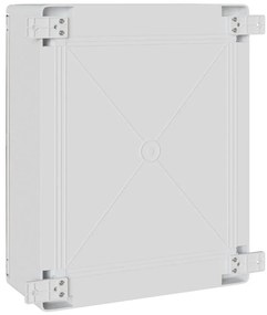 vidaXL Ντουλάπι Ελέγχου Γκρι 40 x 17,5 x 50 εκ. ΑΒΣ Πλαστικό